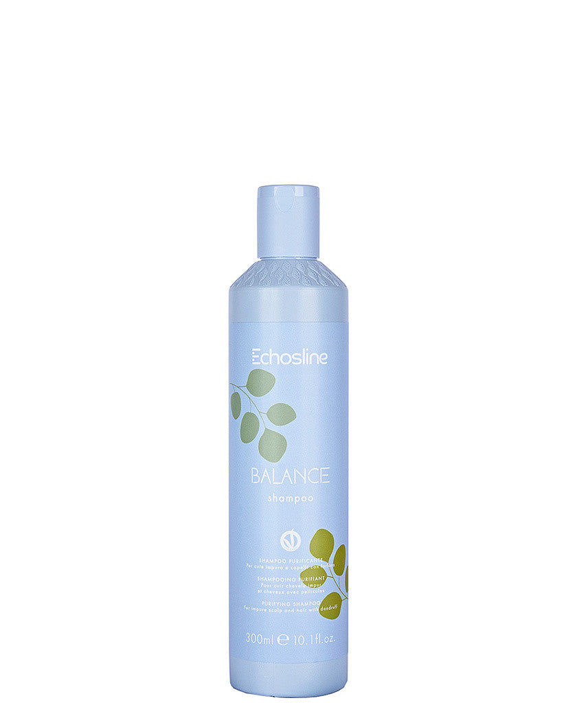 ECHOSLINE-BALANCE SHAMPOO PER CUTE IMPURA E CAPELLI CON FORFORA 300 ML