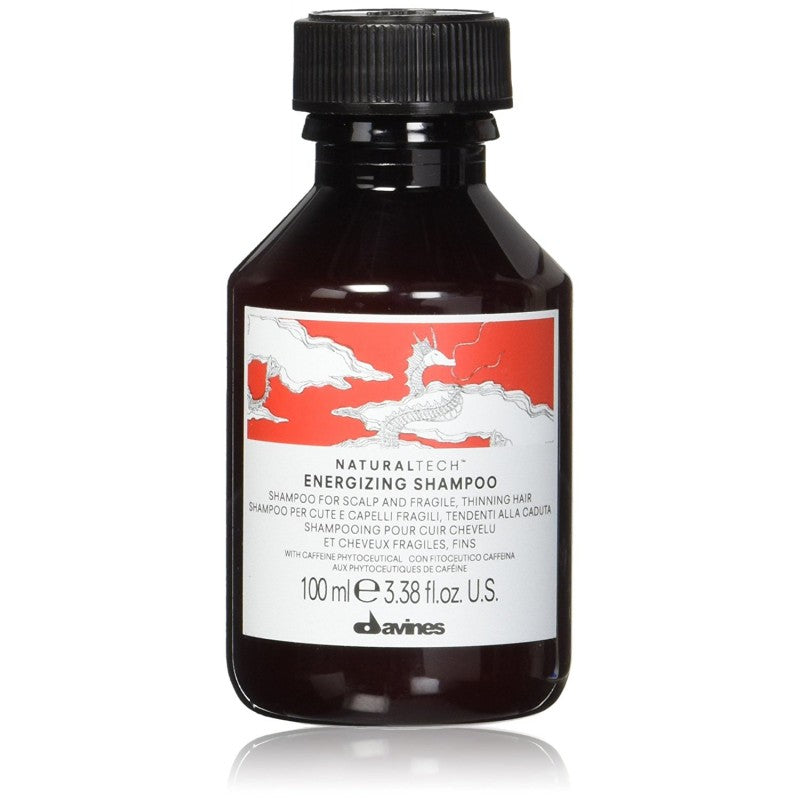 davines naturaltech shampoo energizing stimolante per capelli fragili 100 ml