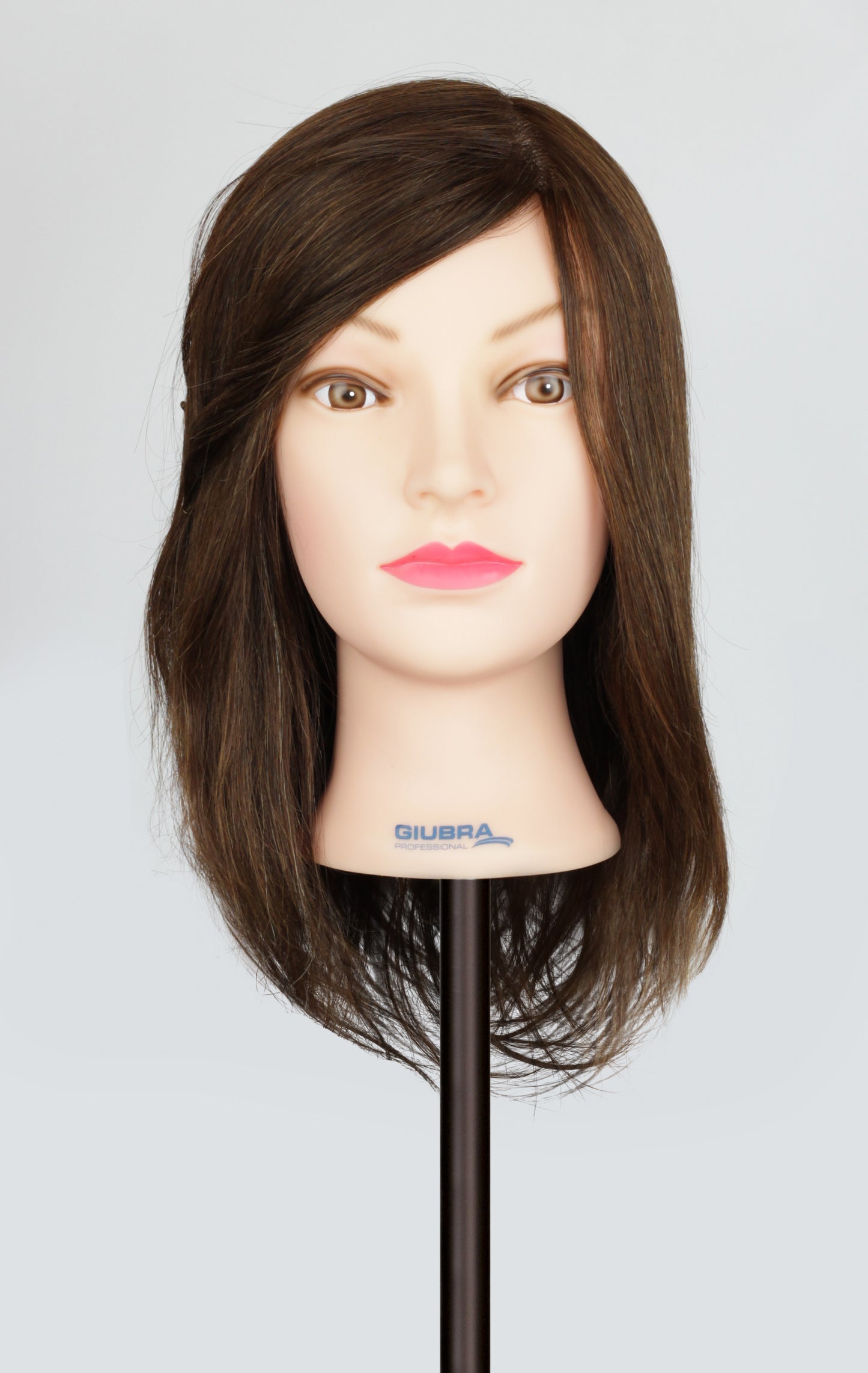Giubra testa studio donna capelli castani misura 35-40 cm