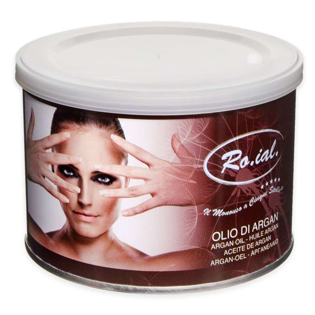 Ro.ial cera depilatoria liposolubile - olio di argan 400 ml