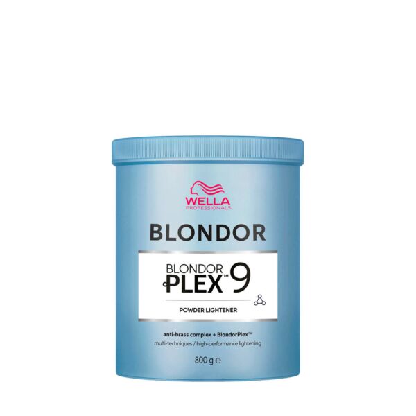 BLONDOR PLEX 9 POWDER Decolorante Anti-Giallo per Biondi Purissimi - BLONDOR - WELLA PROFESSIONALS - 800g