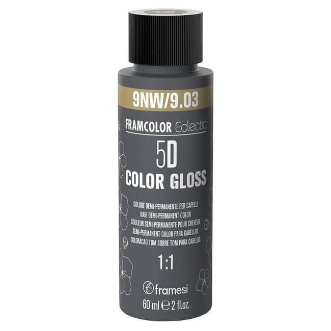 Framesi Framcolor Eclectic 5D Color Gloss 9NW 9.03 60ml Biondo caldo naturale chiarissimo