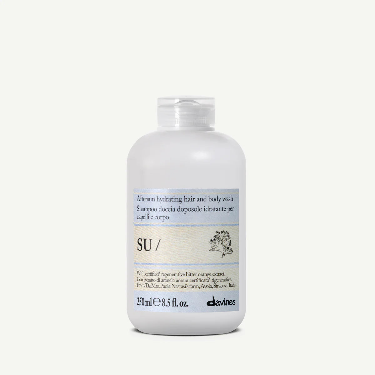 DAVINES- SU HAIR BODY WASH 250 ML 2026