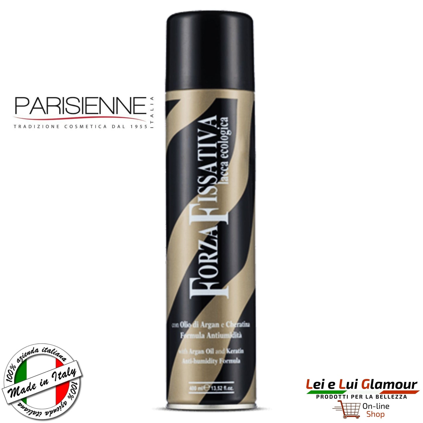 Parisienne lacca ecologica forza fissativa 400 ml