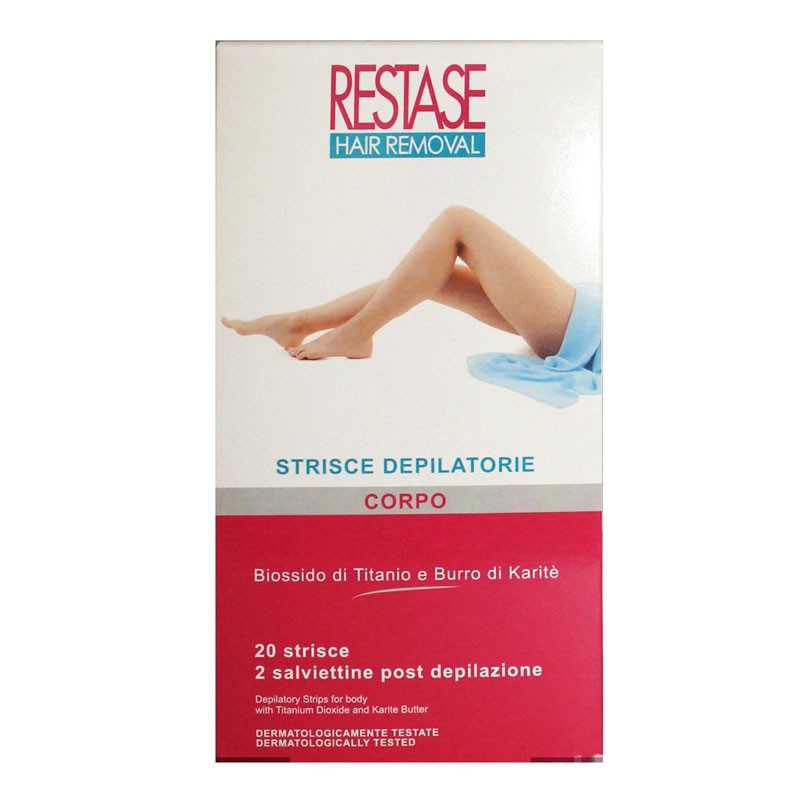 Strisce depilatorie corpo 20x2 Restase