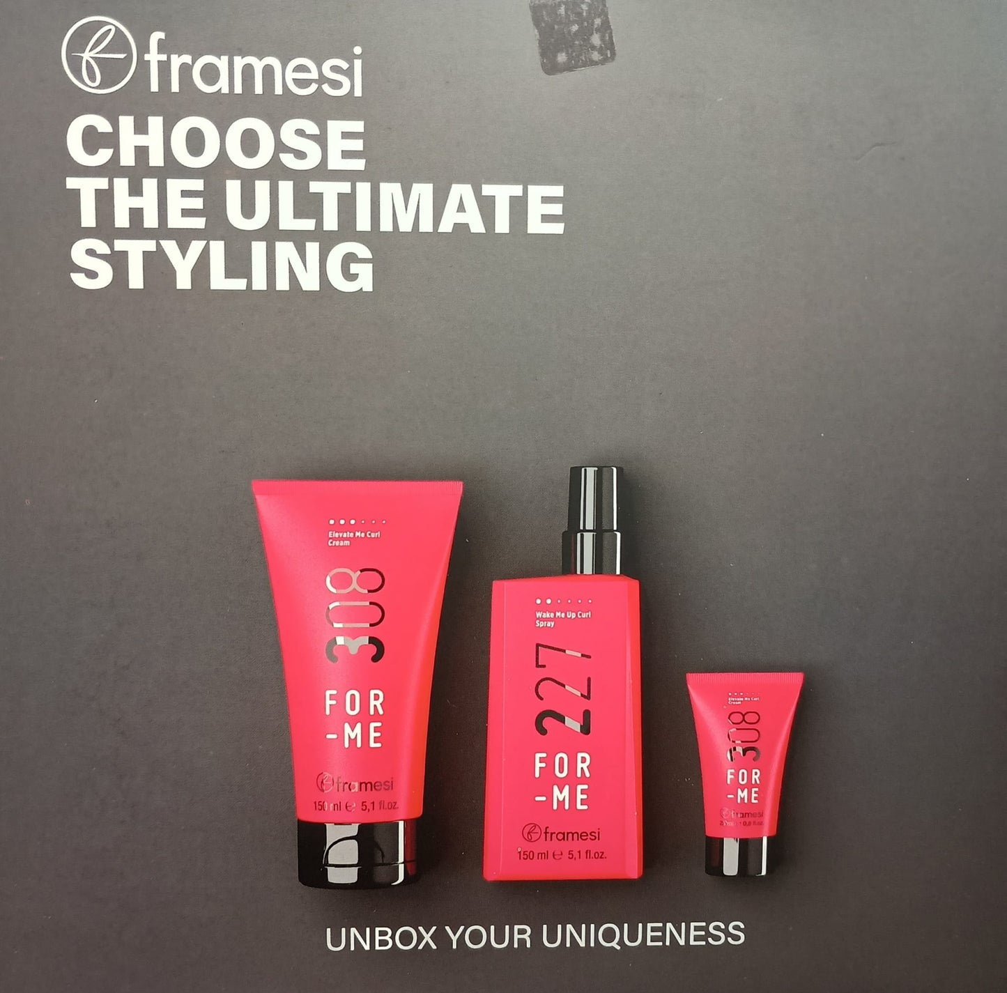 Framesi Kit for-me for curl hair/capelli ricci e mossi