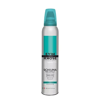 EVIN RHOSE Mousse per Capelli Effetto Volume Tenuta Forte 300ml