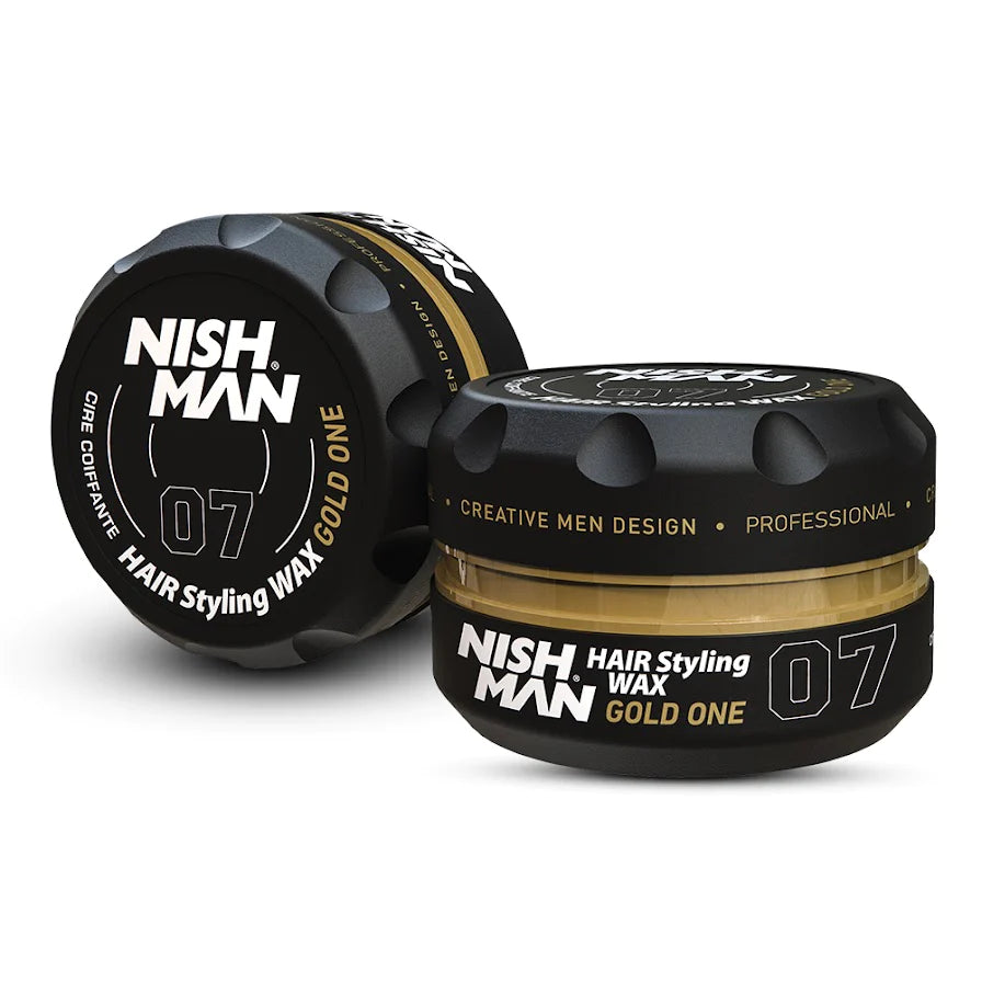 NISHMAN AQUA HAIR STYLING WAX 07 GOLD ONE 150ML