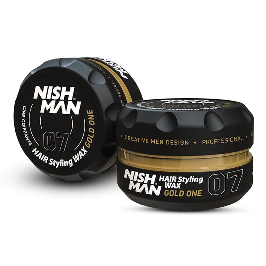 NISHMAN AQUA HAIR STYLING WAX 07 GOLD ONE 150ML