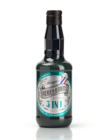 BEARDBURYS-SHAMPOO 3IN 1 330ML
