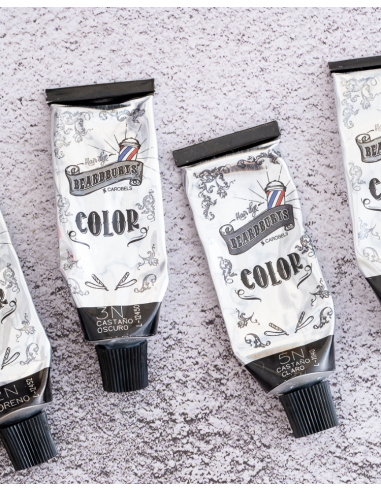 Beardburys - tinta per barba e baffi castano scuro 3N