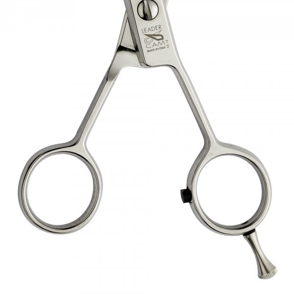 Leader Cam - Forbice per sfoltire con Doppia Lama Dentellata Leader People Glamourline - 5,5''