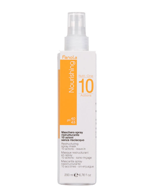 FANOLA-NOURISHING MASCHERA SPRAY RISTRUTTURANTE 10 AZIONI LEAVE-IN