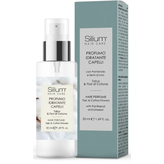 Silium Hair Care profumo idratante capelli Talco e fiori di cotone 50ml