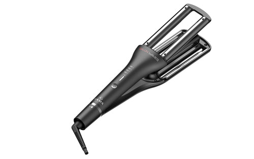 Arricciacapelli Ga Ma PC5009 SALON CURL Waves Led Silk Black e Silver