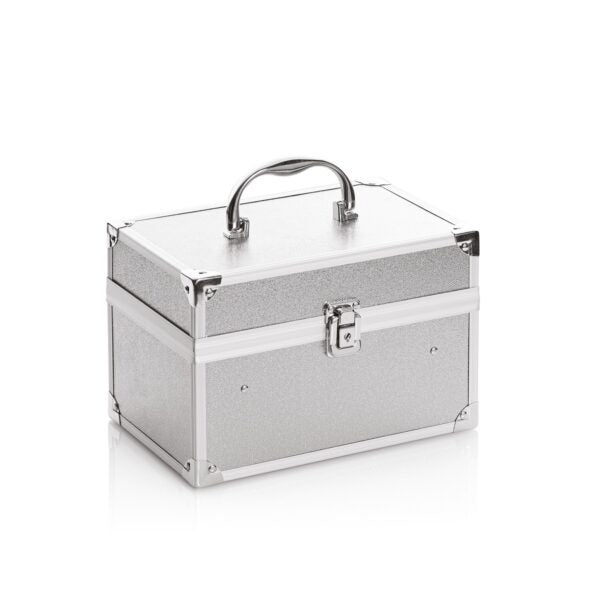 BEAUTY CASE SILVER