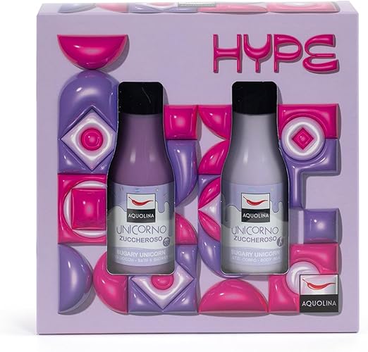 Cofanetto aquolina Bagno Doccia + Latte Corpo unicorno