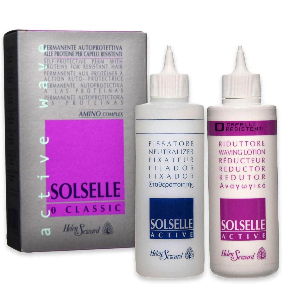 Helen Seward Solselle 0 Classic Gentle Kit Permanente Autoprotettiva Alle Proteine Del Grano Per Capelli Resistenti