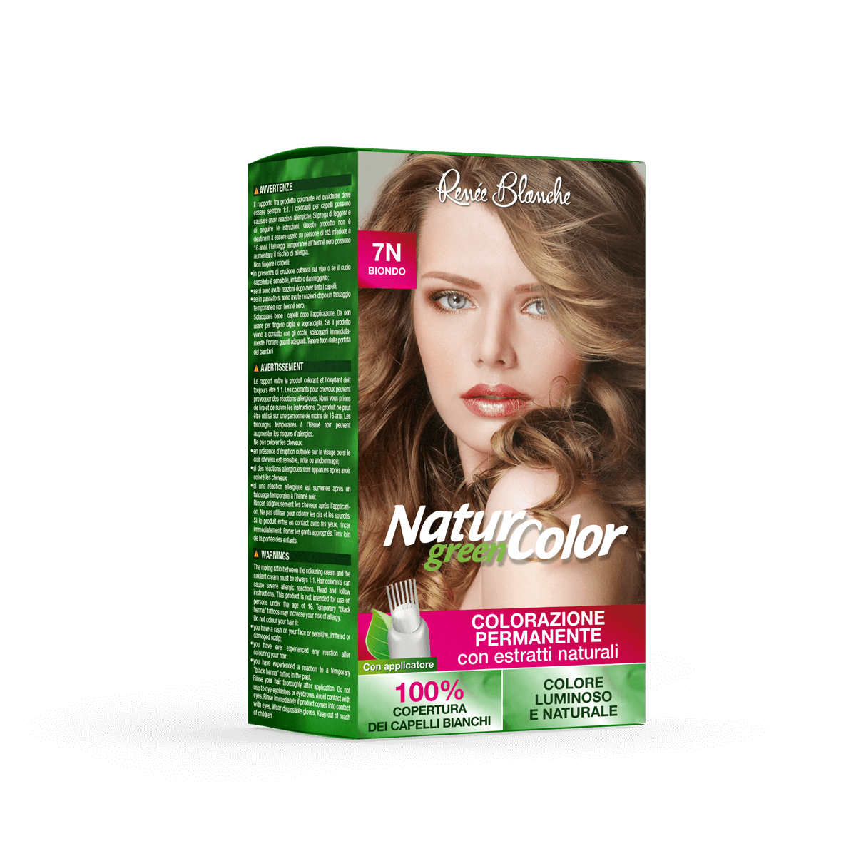 Natur Color green colorazione permanente 7N (biondo)