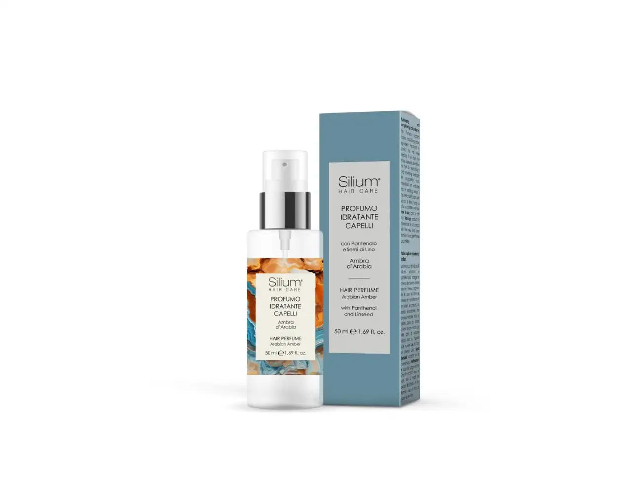 Silium Hair Care Profumo idratante capelli Ambra d'Arabia 50ml.