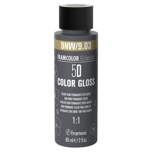 Framesi Framcolor Eclectic 5D Color Gloss 9NW 9.03 60ml Biondo caldo naturale chiarissimo