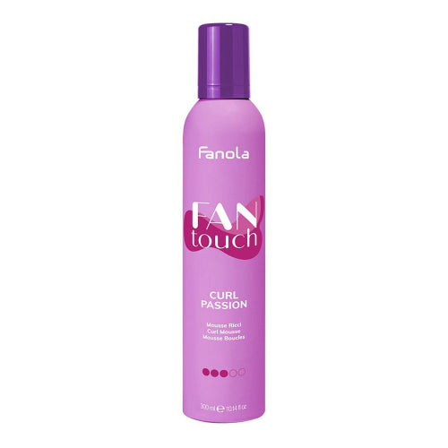 Fanola Fantouch Curl Passion Mousse Ricci Idratante Tenuta Media 300 ml