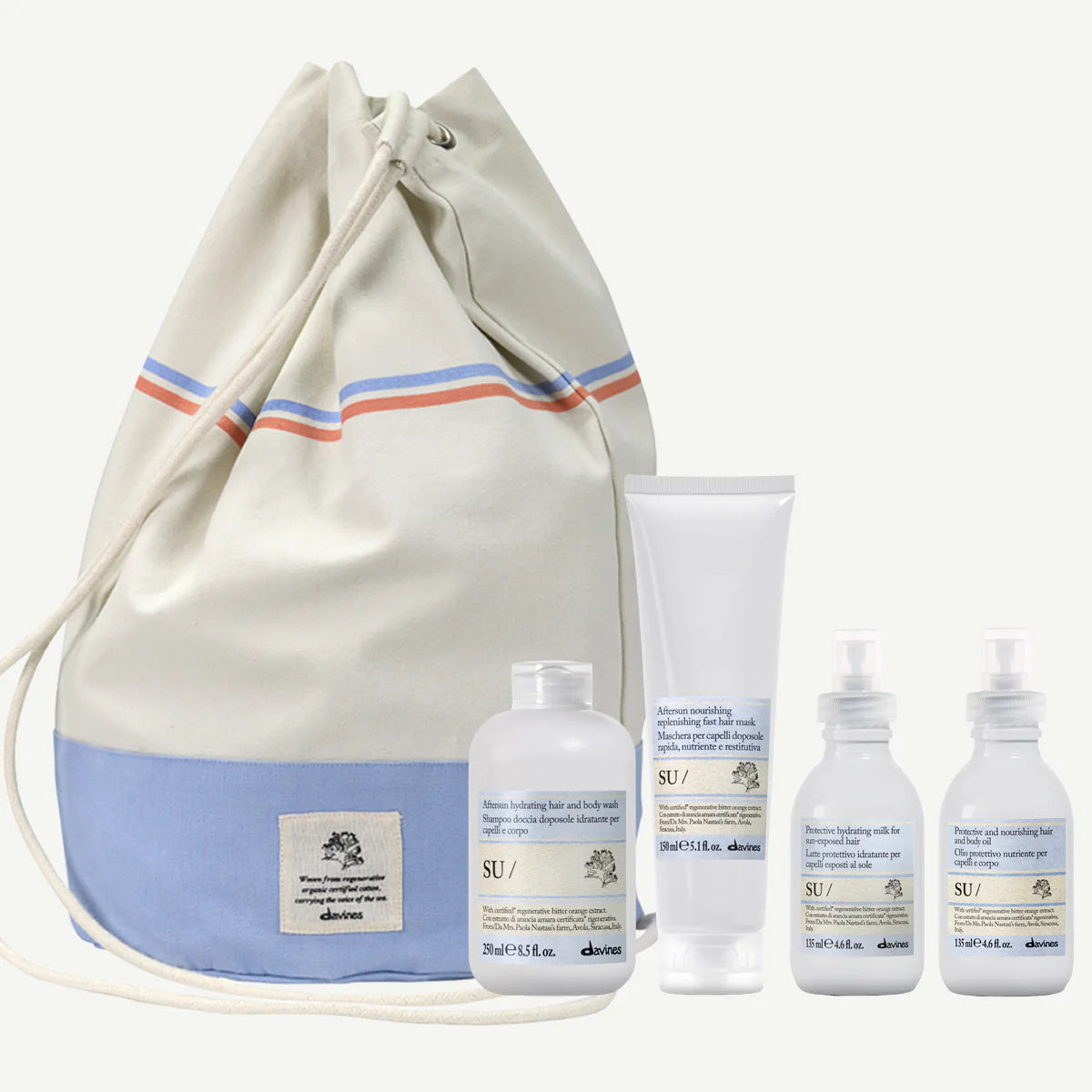 Zaino Davines + Solari Capelli