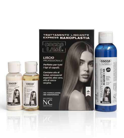 Coccolamì trattamento lisciante express nanoplastia/Express smoothing treatment nanoplasty