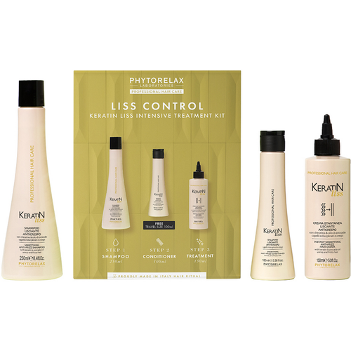 Phytorelax Liss Control Kit Trattamento Intensivo Keratin Liss