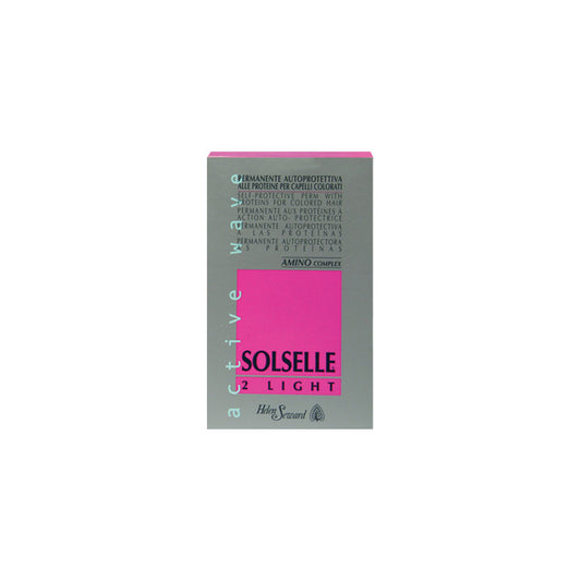 Helen Seward Solselle 2 Light Kit Permanente Autoprotettiva Alle Proteine Del Grano Per Capelli Colorati