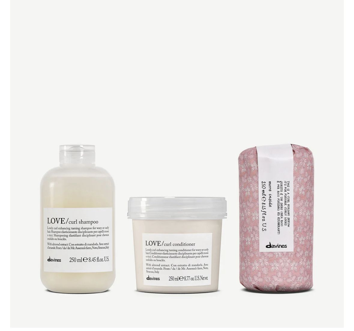 DAVINES- Deserto selvaggio- LOVE/CURL Box per capelli ricci o mossi
