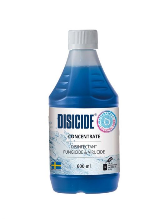 Disicide disinfettante concentrato per forbici rasoi e strumenti salone 600ml