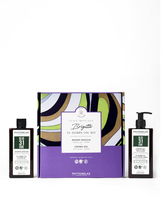 Phytorelax Brigitte Kit Bagno Doccia + Crema Gel 31 Oli ...