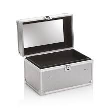BEAUTY CASE SILVER