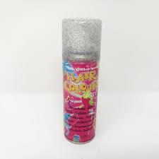 Hair colour - lacca colorata 125ml glitter silver