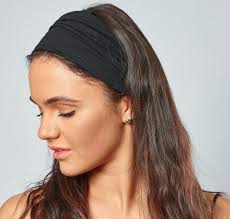 Fascia capelli nera