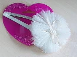 Ferretto fiore tulle piccolo