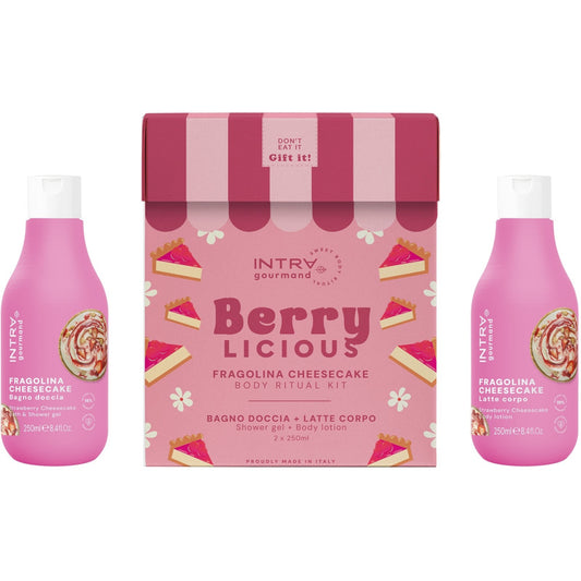 Intra Cofanetto Fragolina Cheescake con Bagno Schiuma 250ml e Latte Corpo 250ml