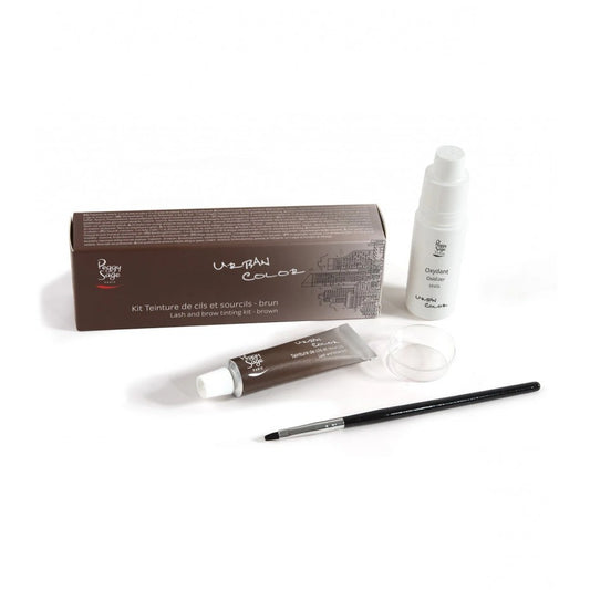 PEGGY SAGE KIT TINTA PER CIGLIA E LE SOPRACCIGLIA-CASTANO SCURO