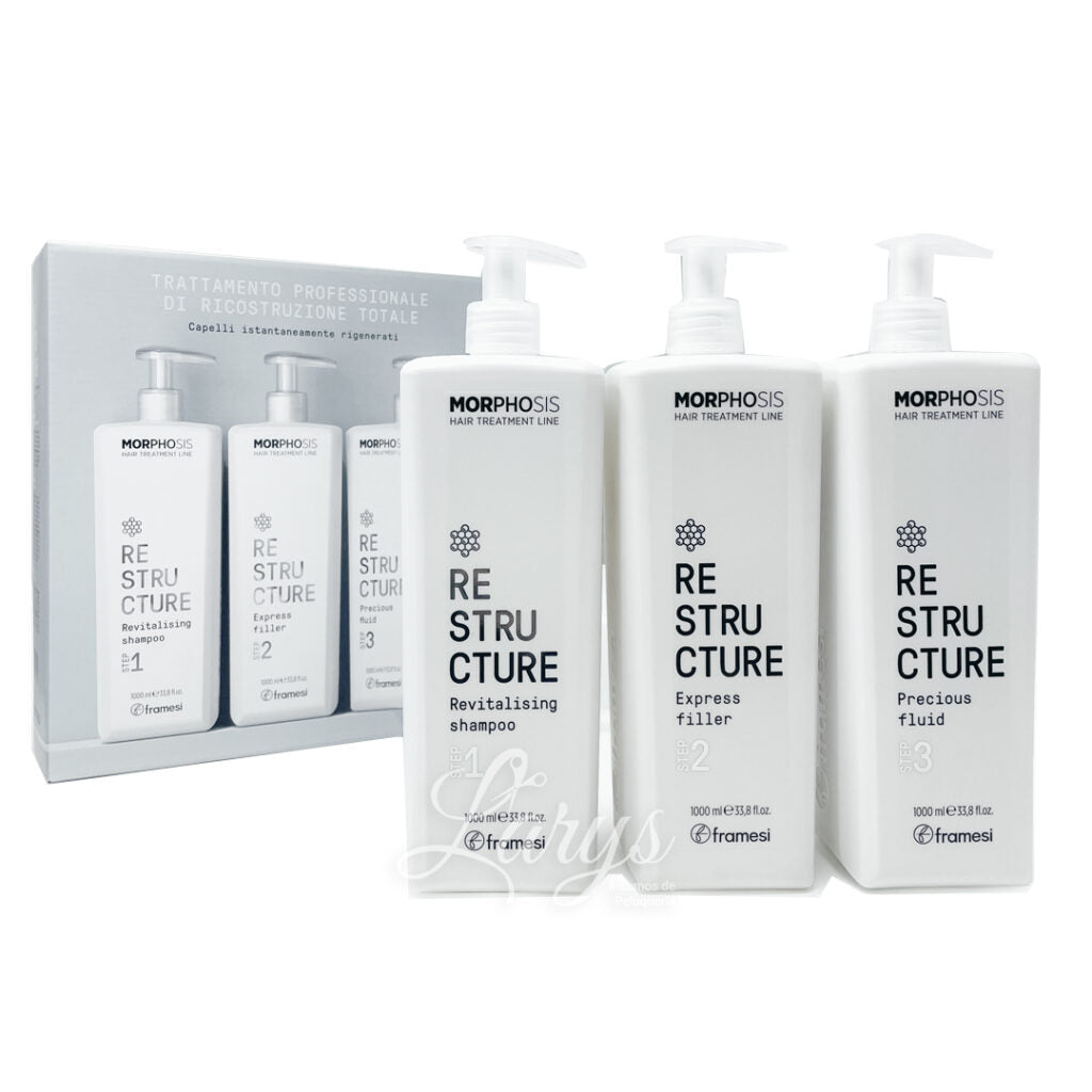 Framesi Morphosis restruture kit new Shampo-Filler-fluid