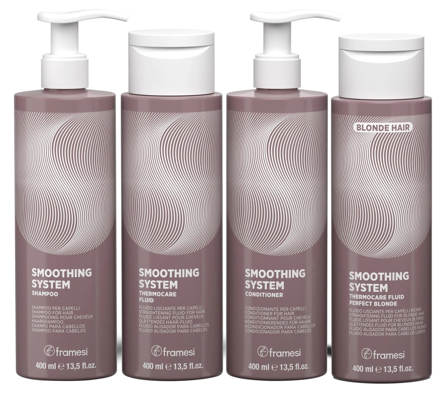 Framesi - smoothing system fluid plus 400 ml