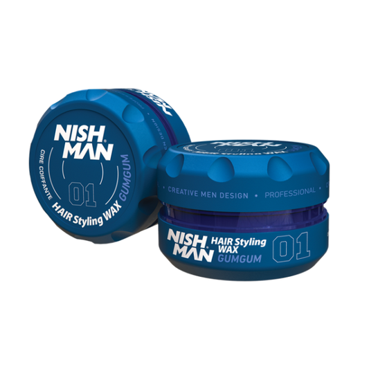 Nishman aqua wax hair styling 01 gumgum 150 ML