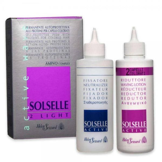 Helen Seward Solselle 1 Gentle Kit Permanente Autoprotettiva Alle Proteine Del Grano Per Capelli Normali