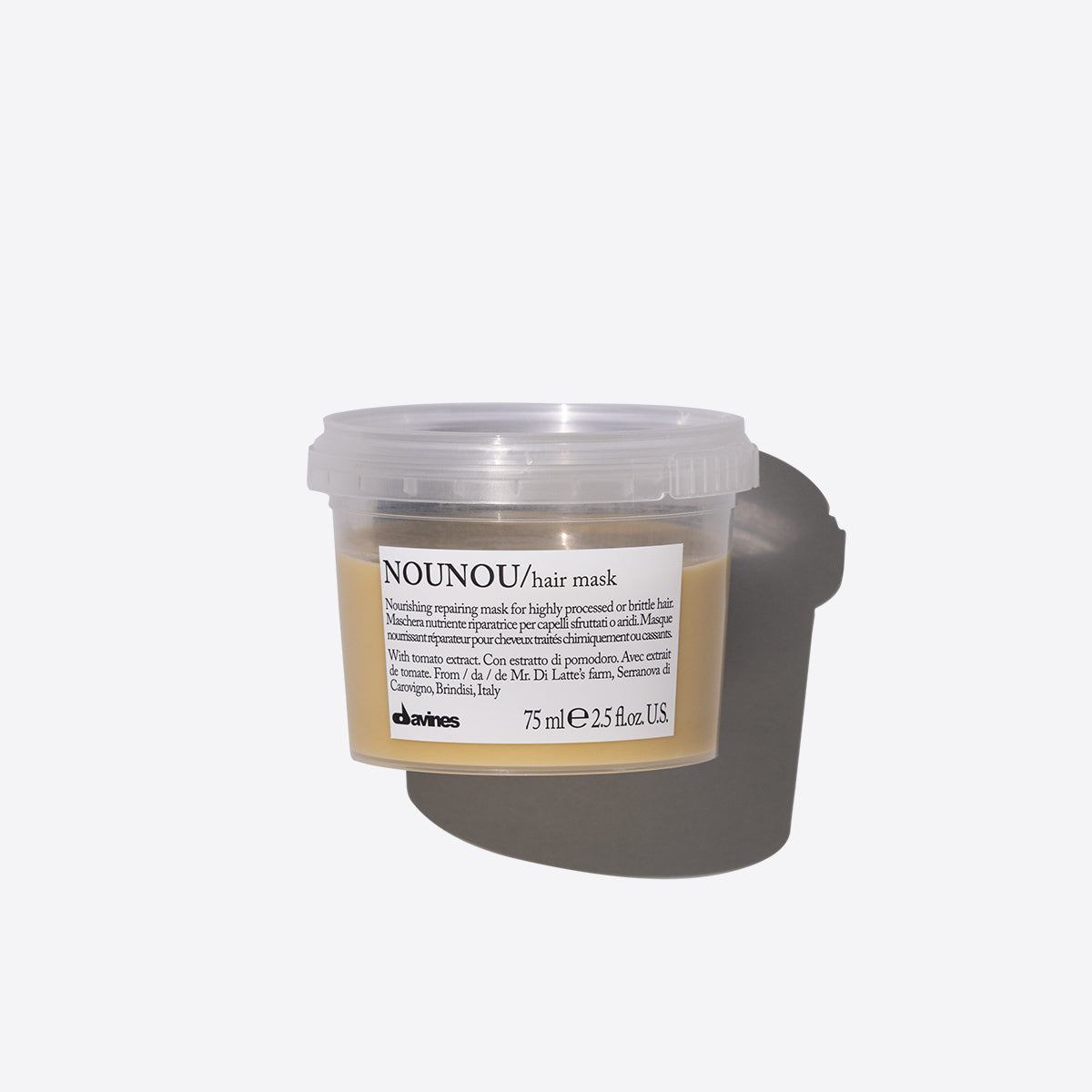 Davines - nounou hair mask nutriente per capelli sfruttati o aridi