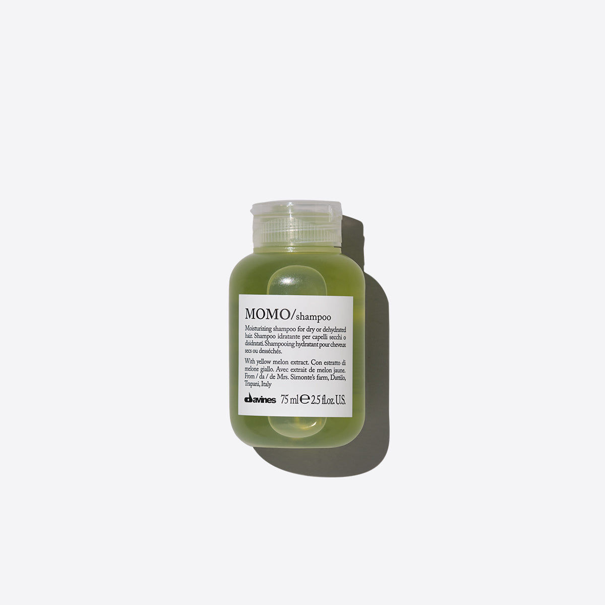 Davines -  momo shampoo idratante per capelli secchi